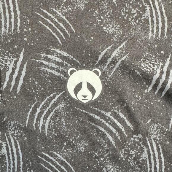 Sunday Swagger Polo Shirt Mens Medium Frisco Pandas Black Gray MLP Pickleball - Picture 5 of 12